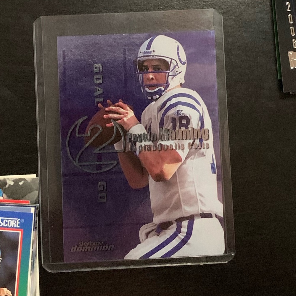 Peyton Manning/ Ryan Leaf Trading Card